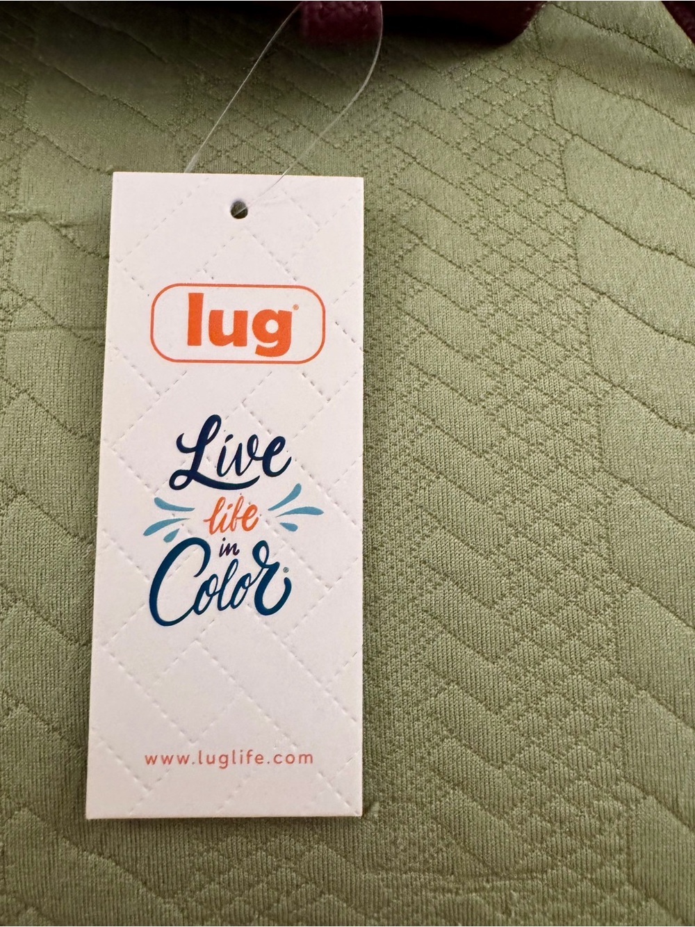 Lug Matte Lux Pouch Wine NWT - Picture 11 of 13